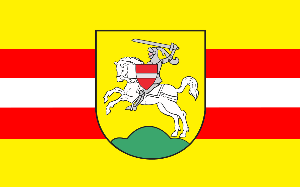 Flaga miasta Pasłęk