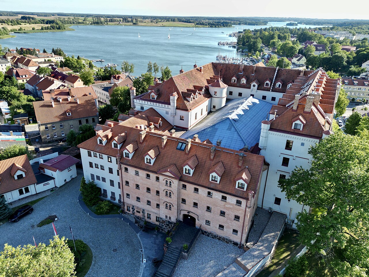 Widok miasta Ryn