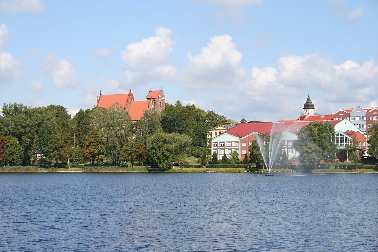 Widok miasta Iława