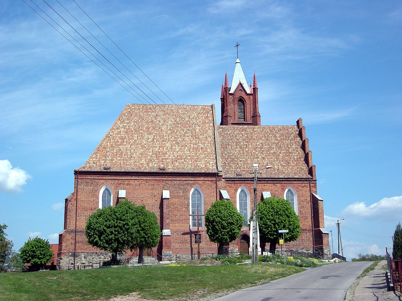 Widok miasta Kisielice