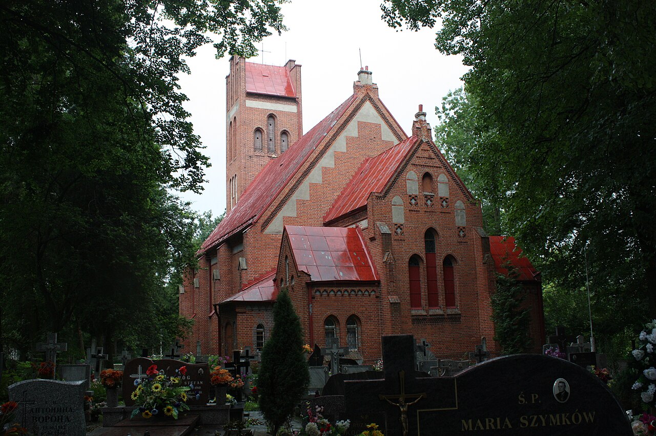 Widok miasta Korsze