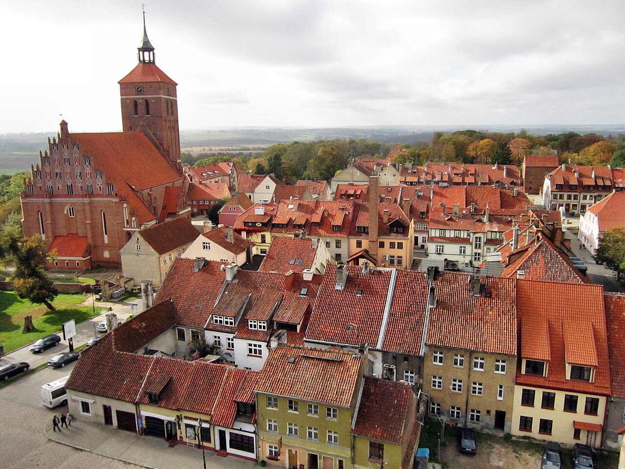 Widok miasta Reszel