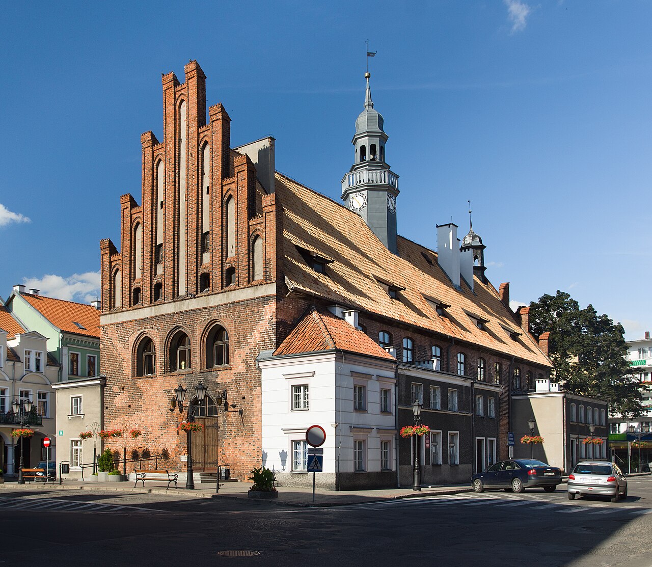 Widok miasta Orneta