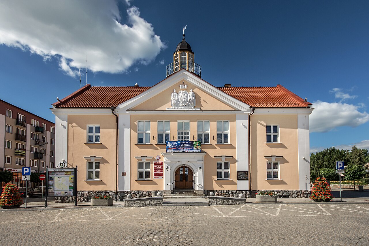 Widok miasta Nidzica