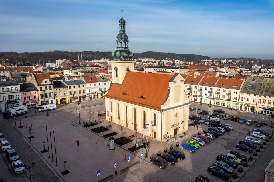 Widok miasta Nowe Miasto Lubawskie
