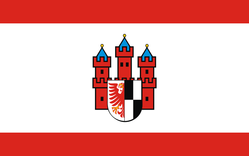 Flaga miasta Olecko
