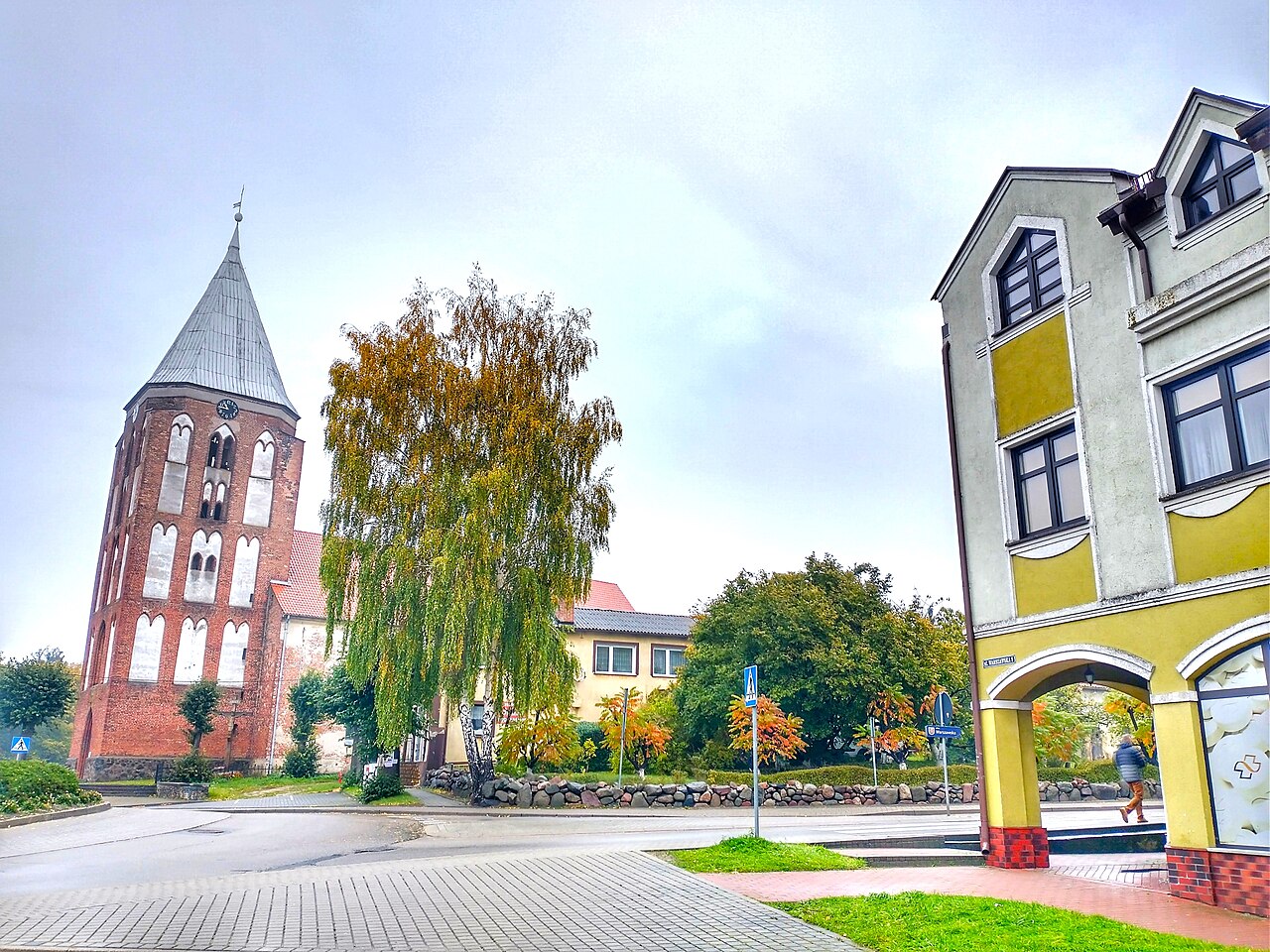 Widok miasta Miłakowo