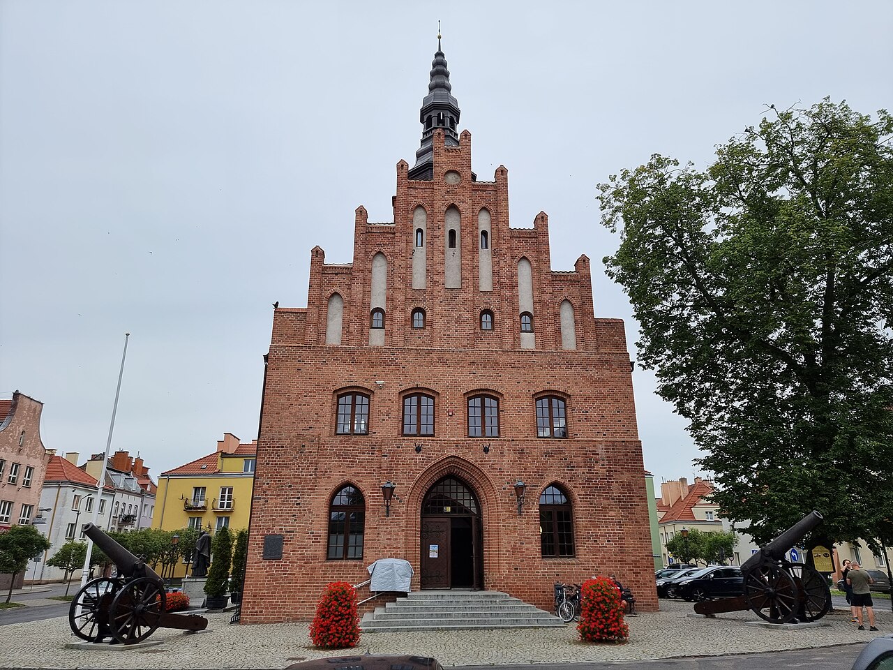 Widok miasta Morąg