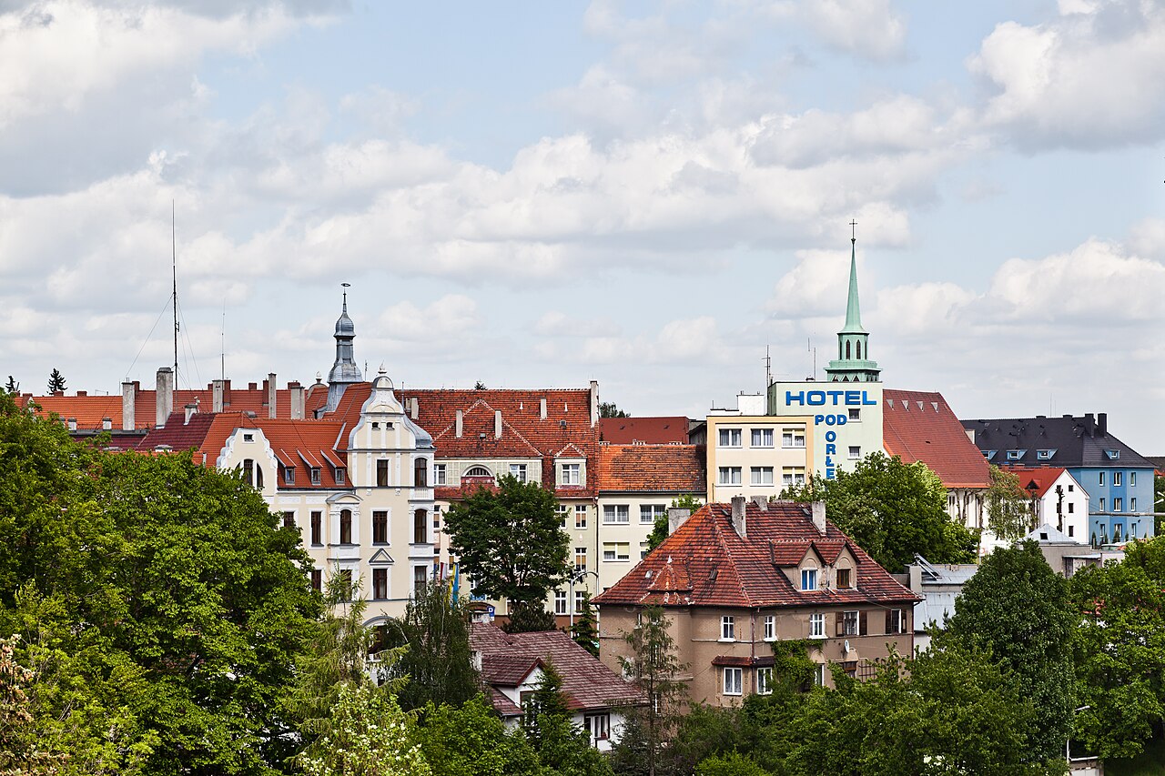 Widok miasta Zgorzelec