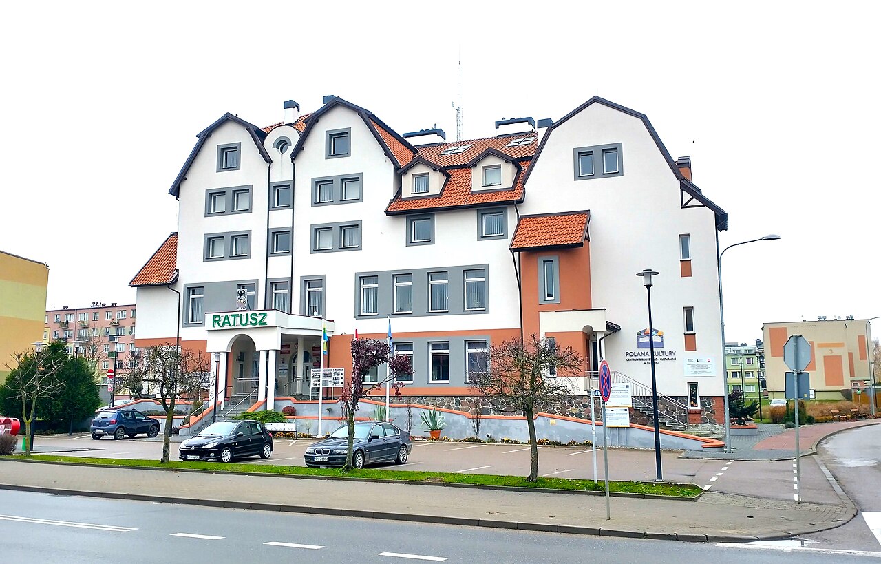 Widok miasta Orzysz