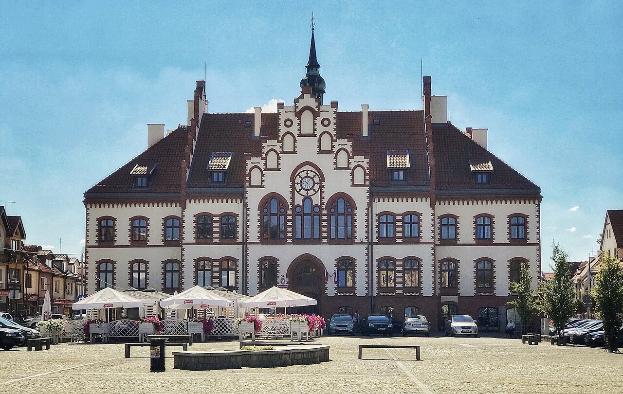 Widok miasta Pisz