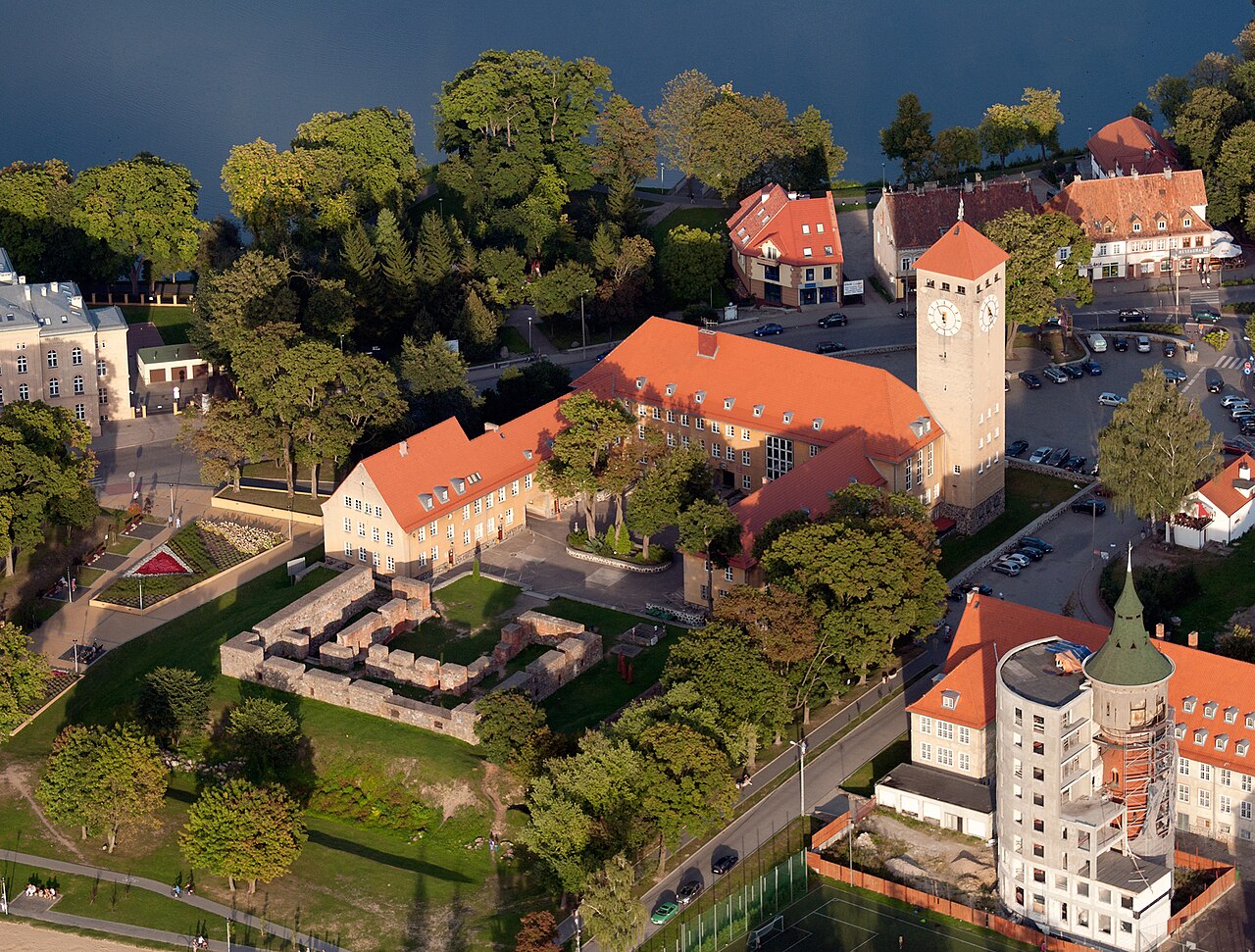 Widok miasta Szczytno