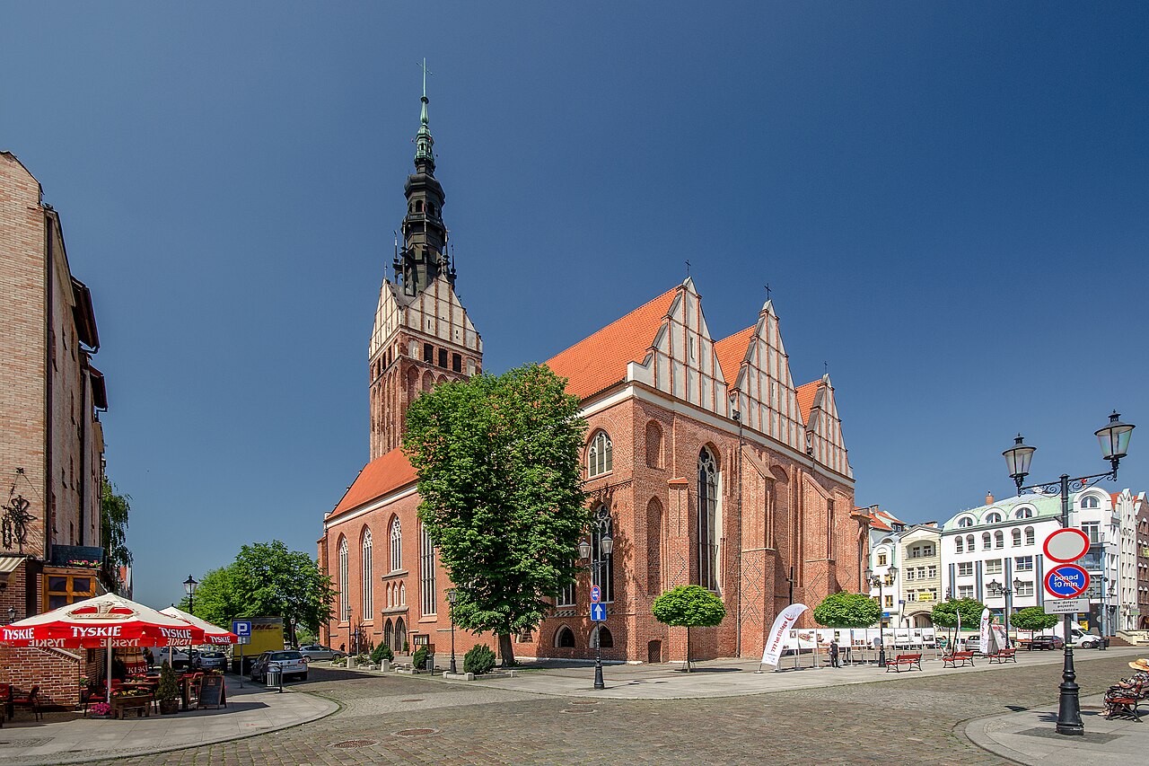 Widok miasta Elbląg