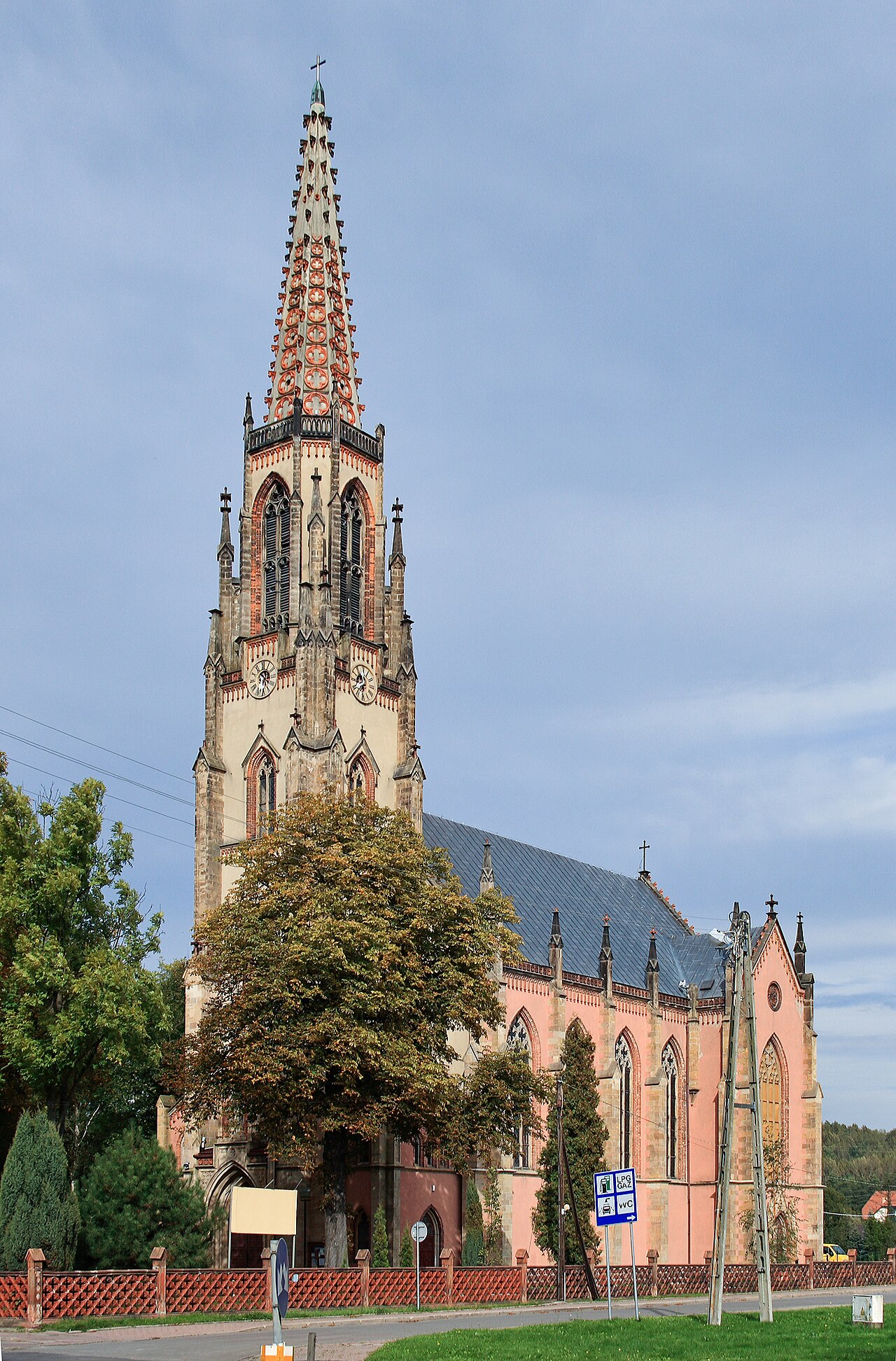 Widok miasta Bogatynia