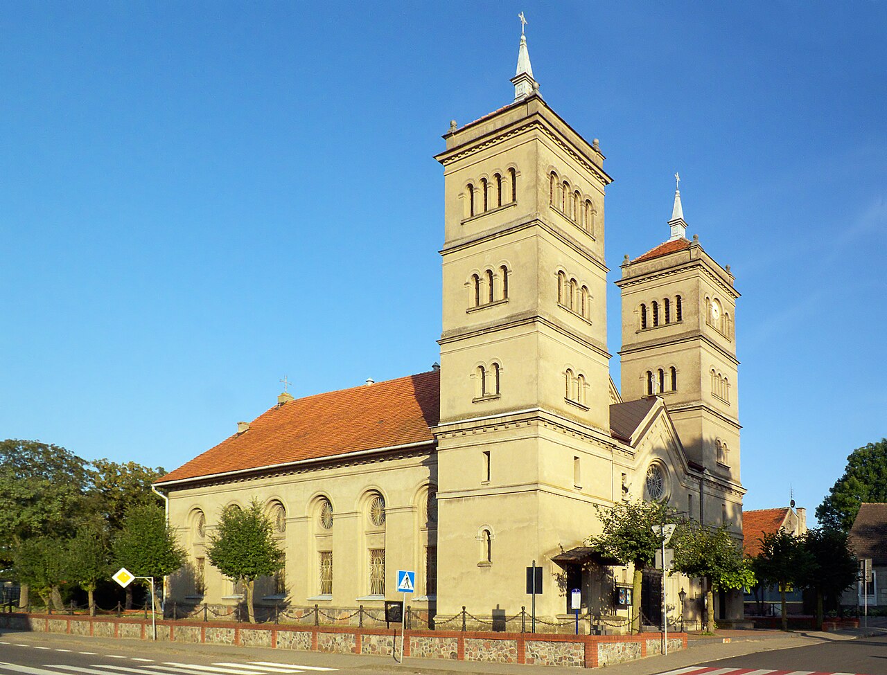 Widok miasta Szamocin