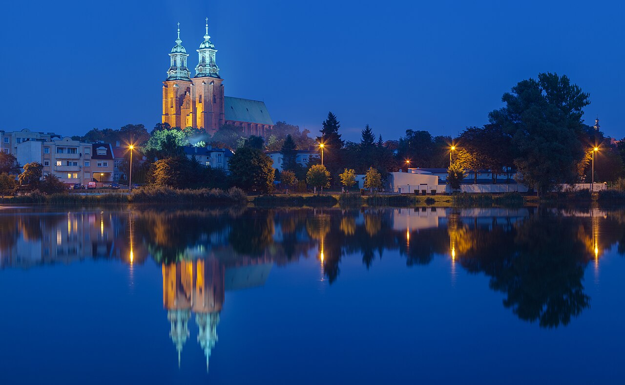 Widok miasta Gniezno