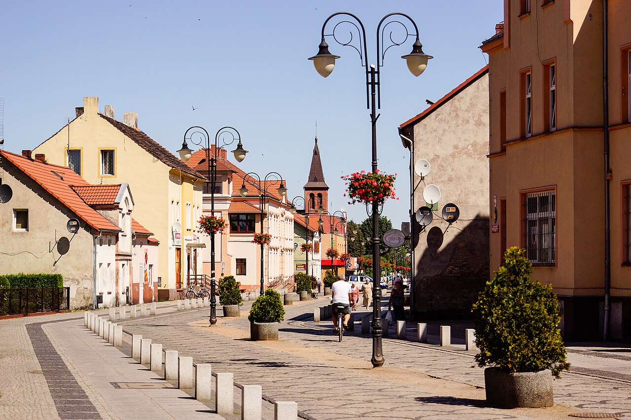 Widok miasta Pieńsk