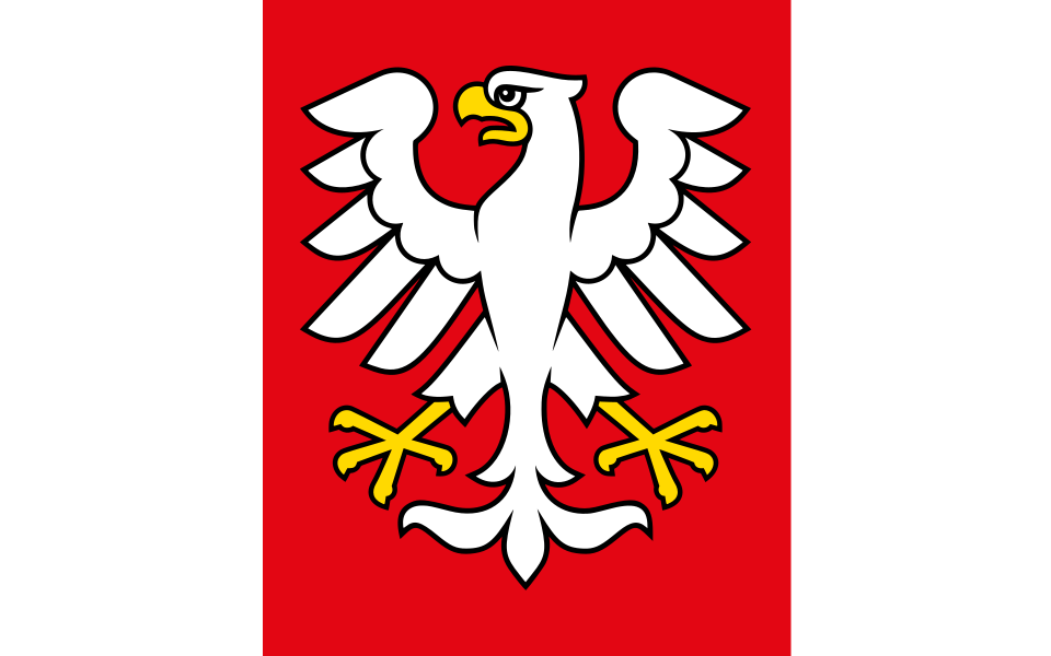 Flaga miasta Kłecko