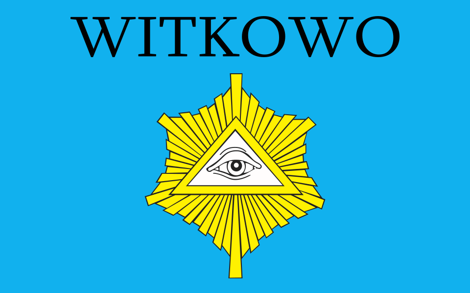 Flaga miasta Witkowo