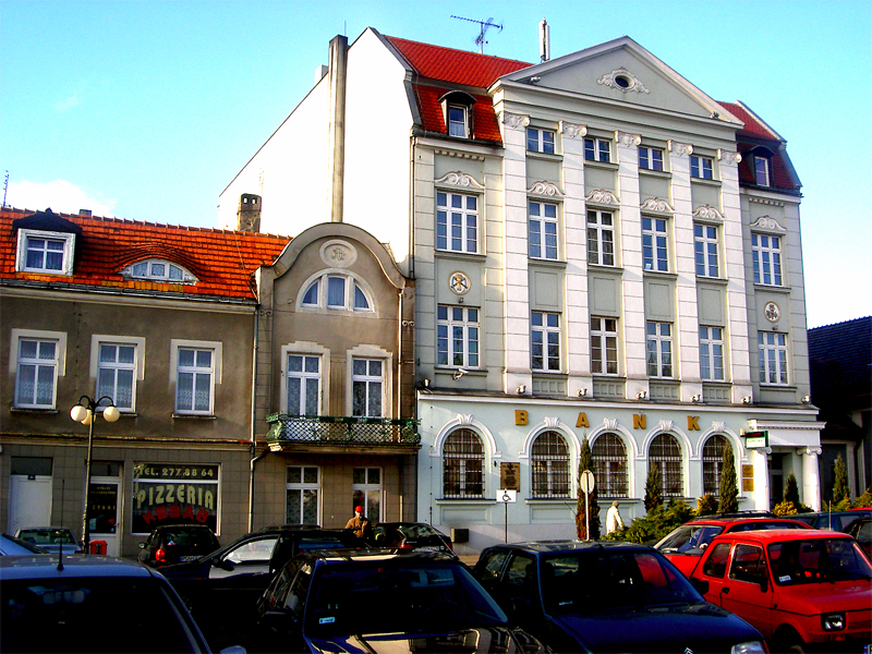 Widok miasta Witkowo