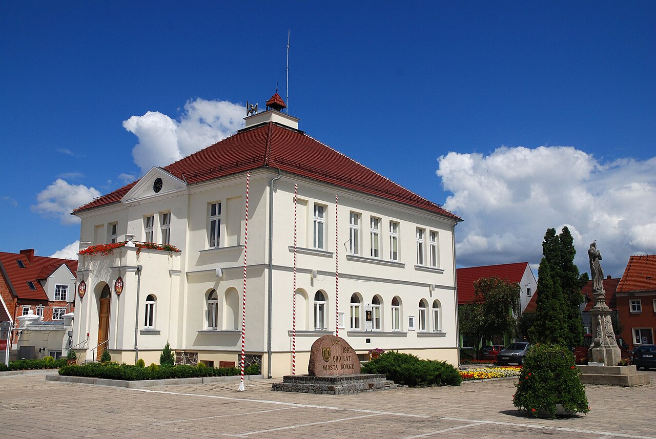 Widok miasta Borek Wielkopolski