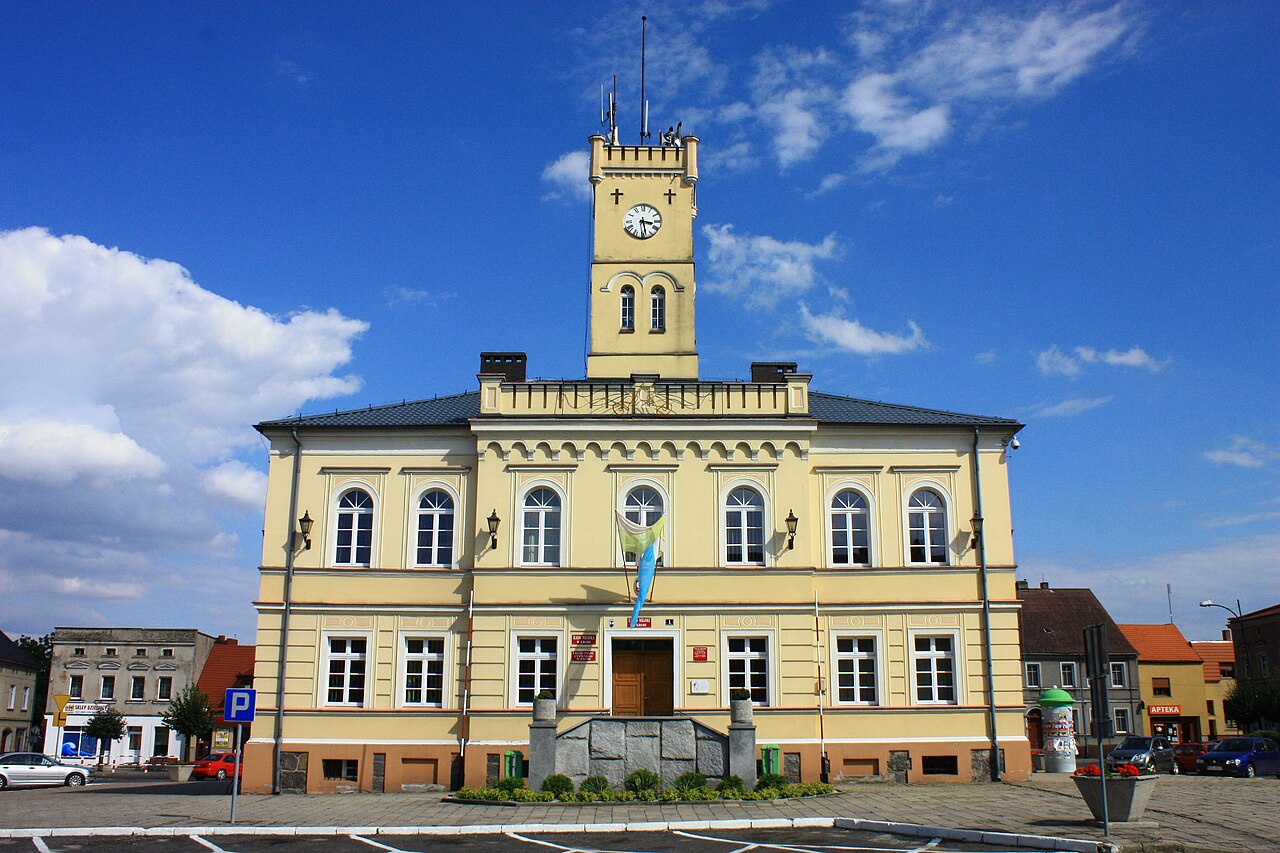 Widok miasta Krobia