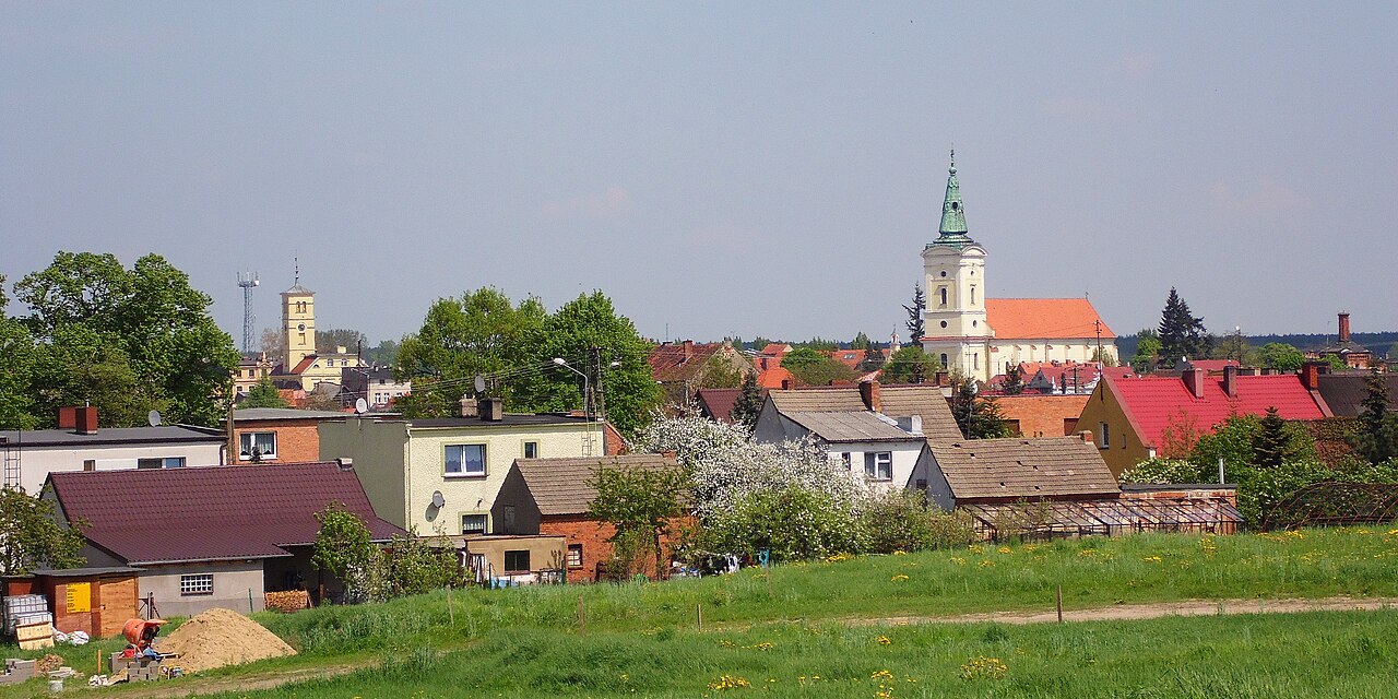 Widok miasta Poniec
