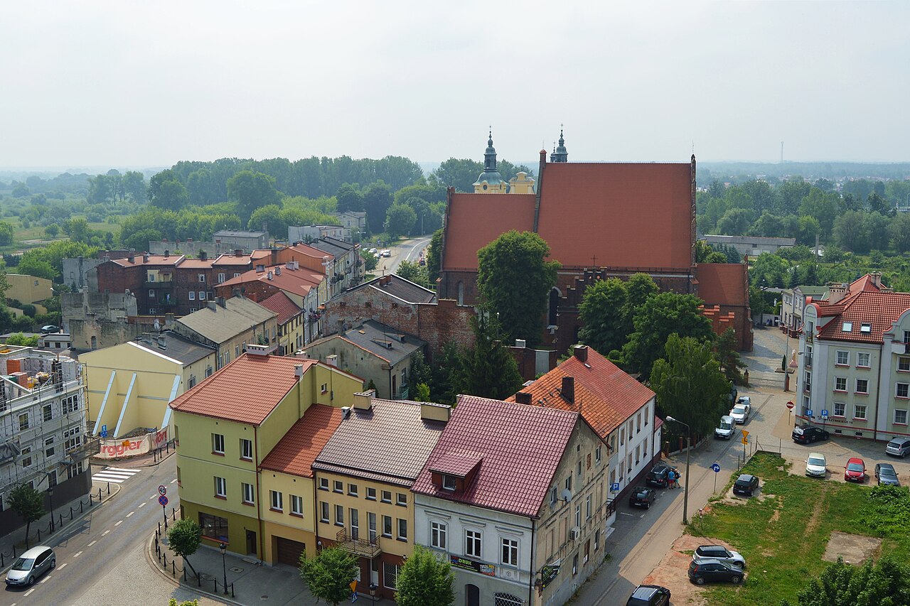 Widok miasta Koło