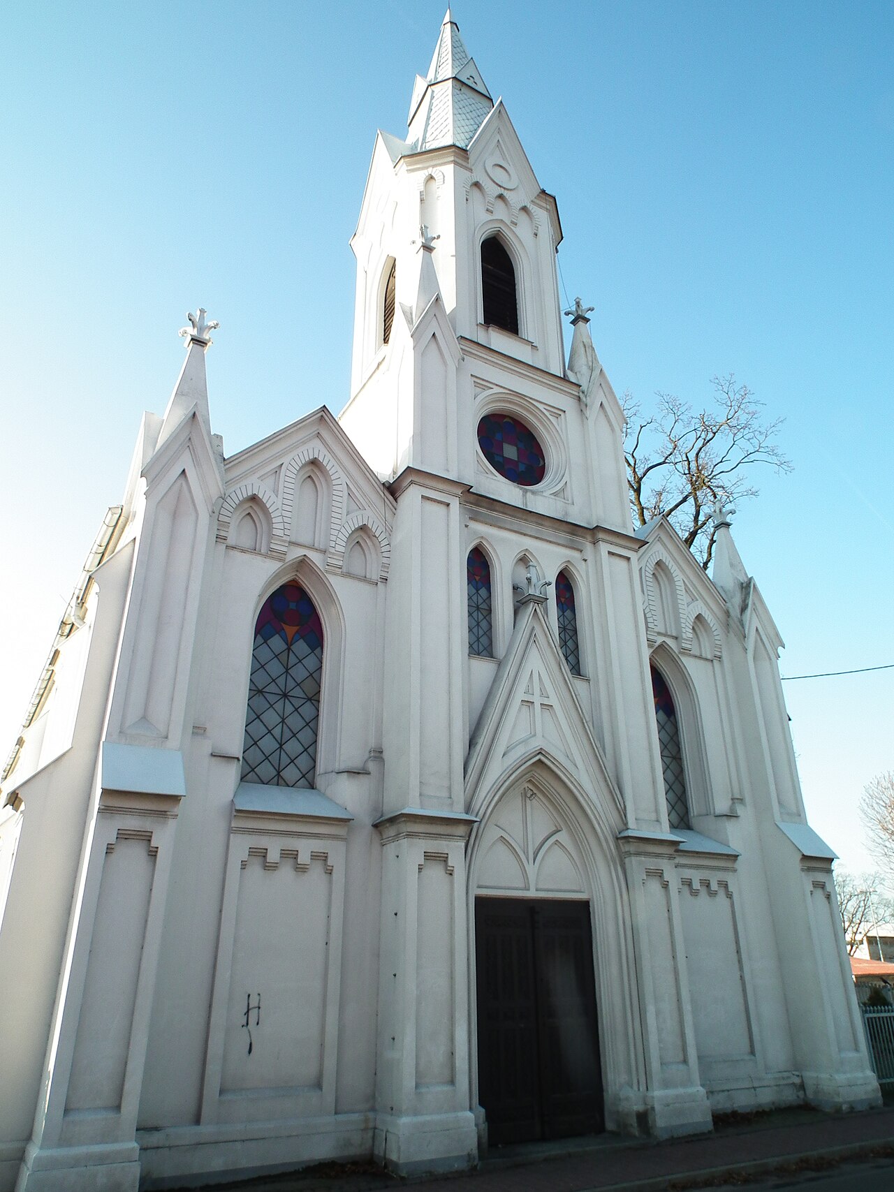 Widok miasta Dąbie