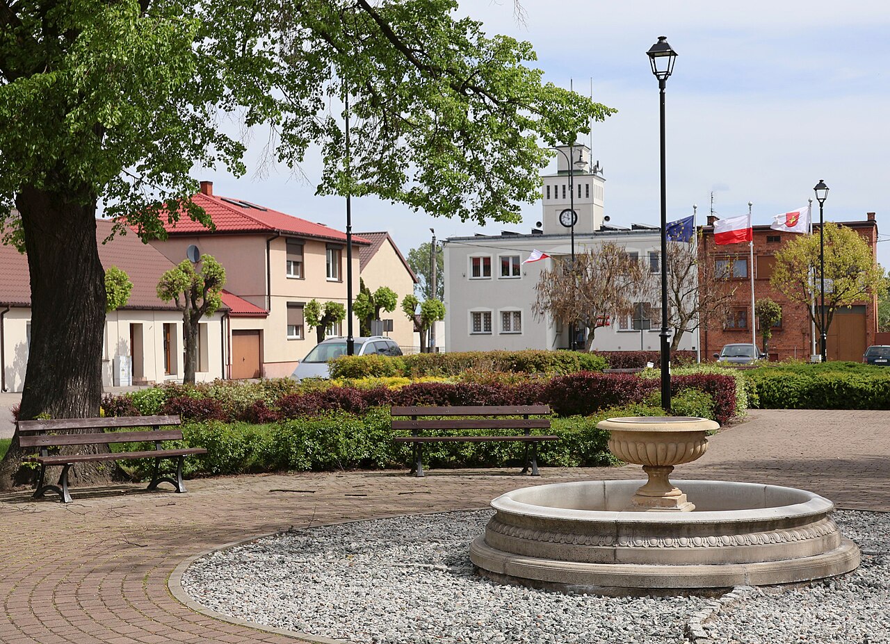 Widok miasta Rychwał