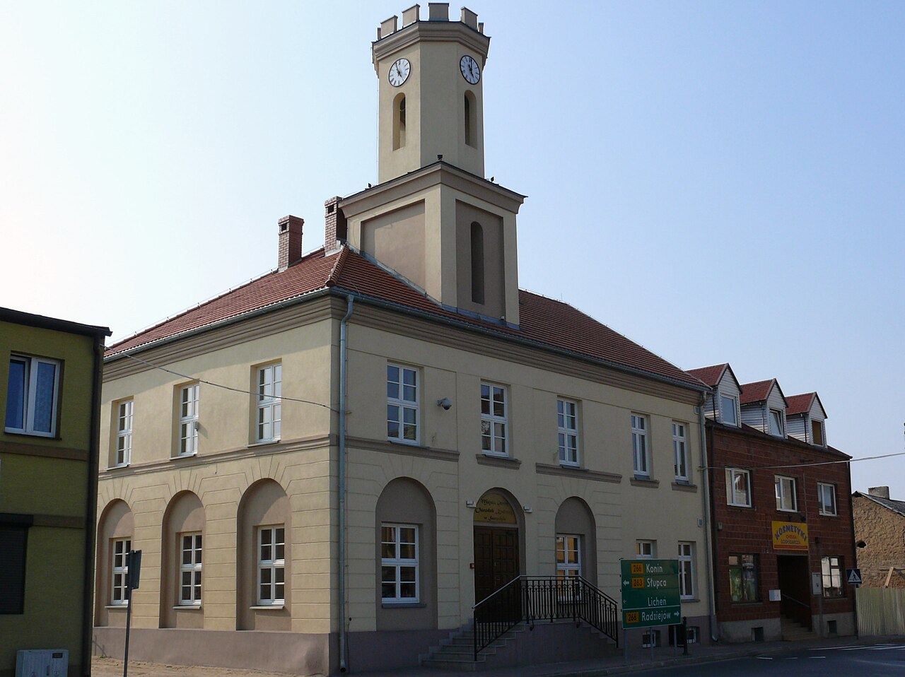 Widok miasta Sompolno