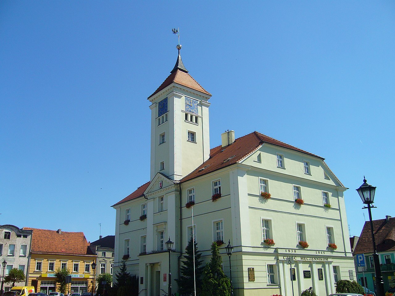 Widok miasta Kościan