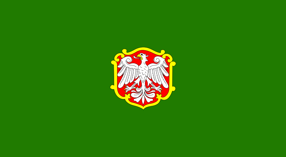 Flaga miasta Koźmin Wielkopolski