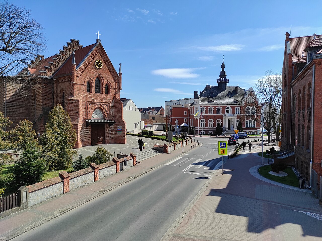 Widok miasta Opalenica