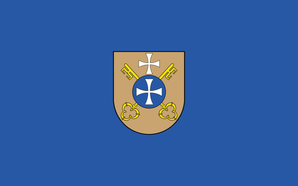 Flaga miasta Nowe Skalmierzyce