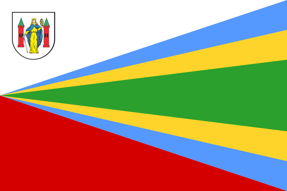 Flaga miasta Góra