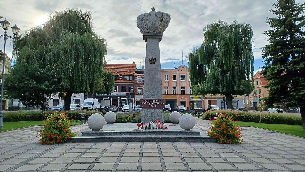 Widok miasta Góra
