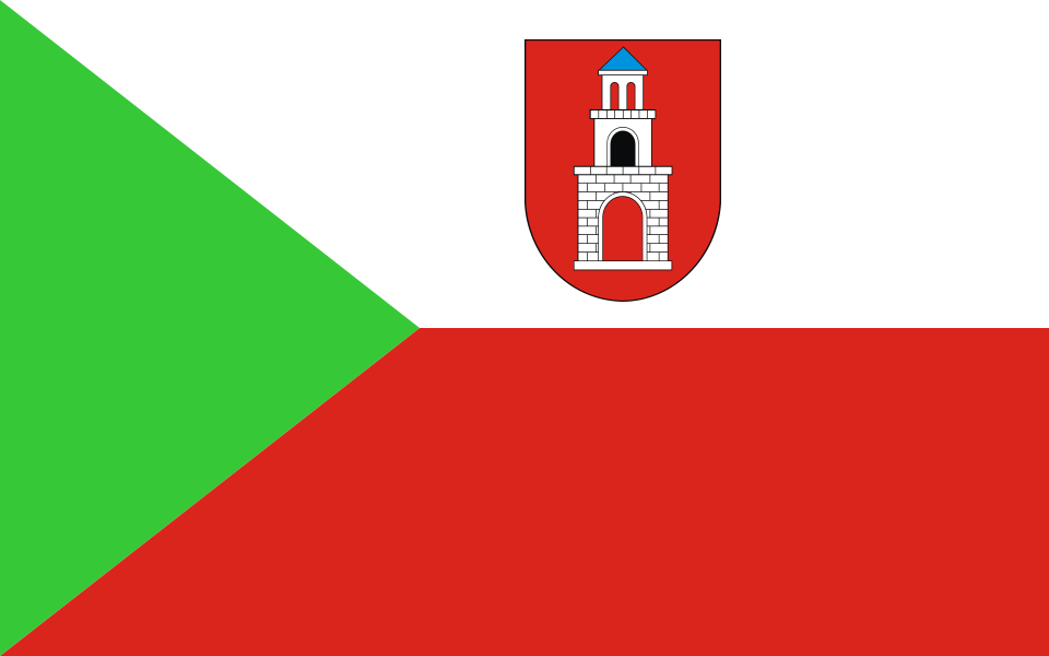 Flaga miasta Odolanów