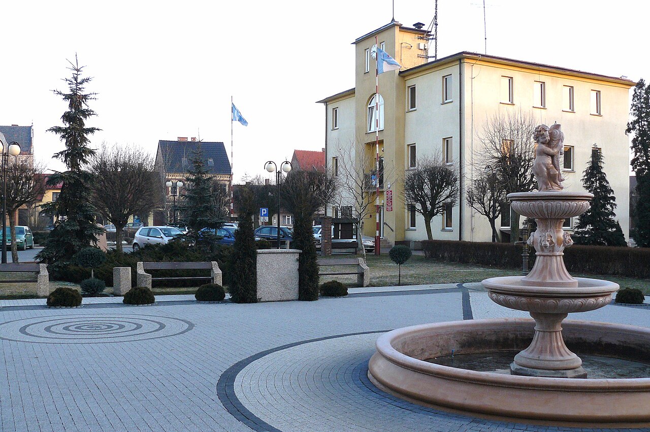 Widok miasta Raszków