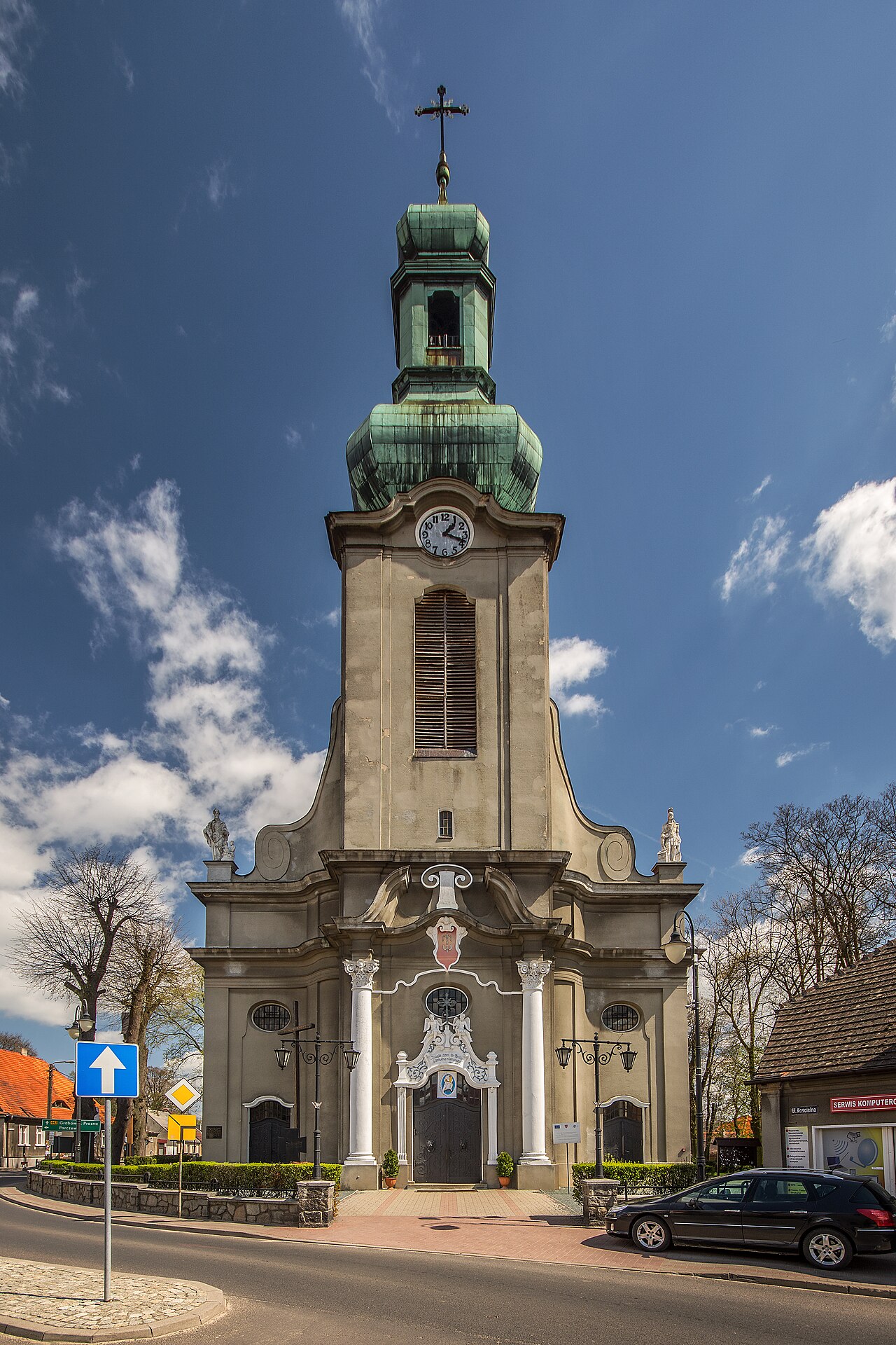 Widok miasta Mikstat