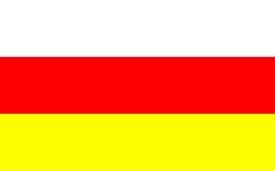 Flaga miasta Ostrzeszów