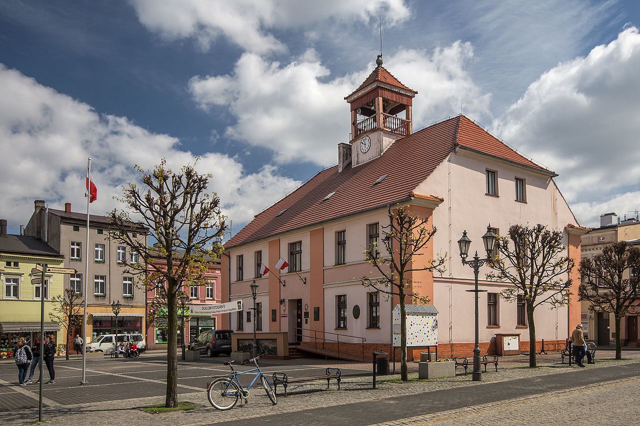 Widok miasta Ostrzeszów