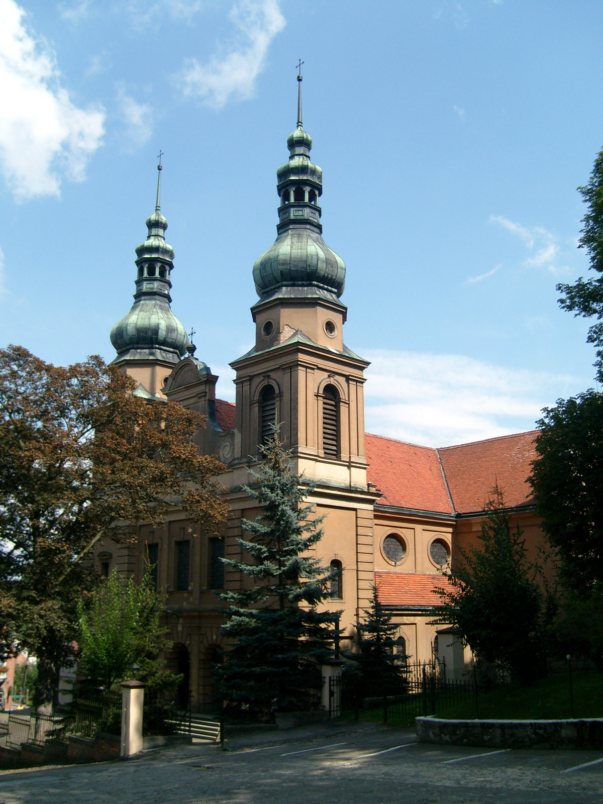 Widok miasta Ujście