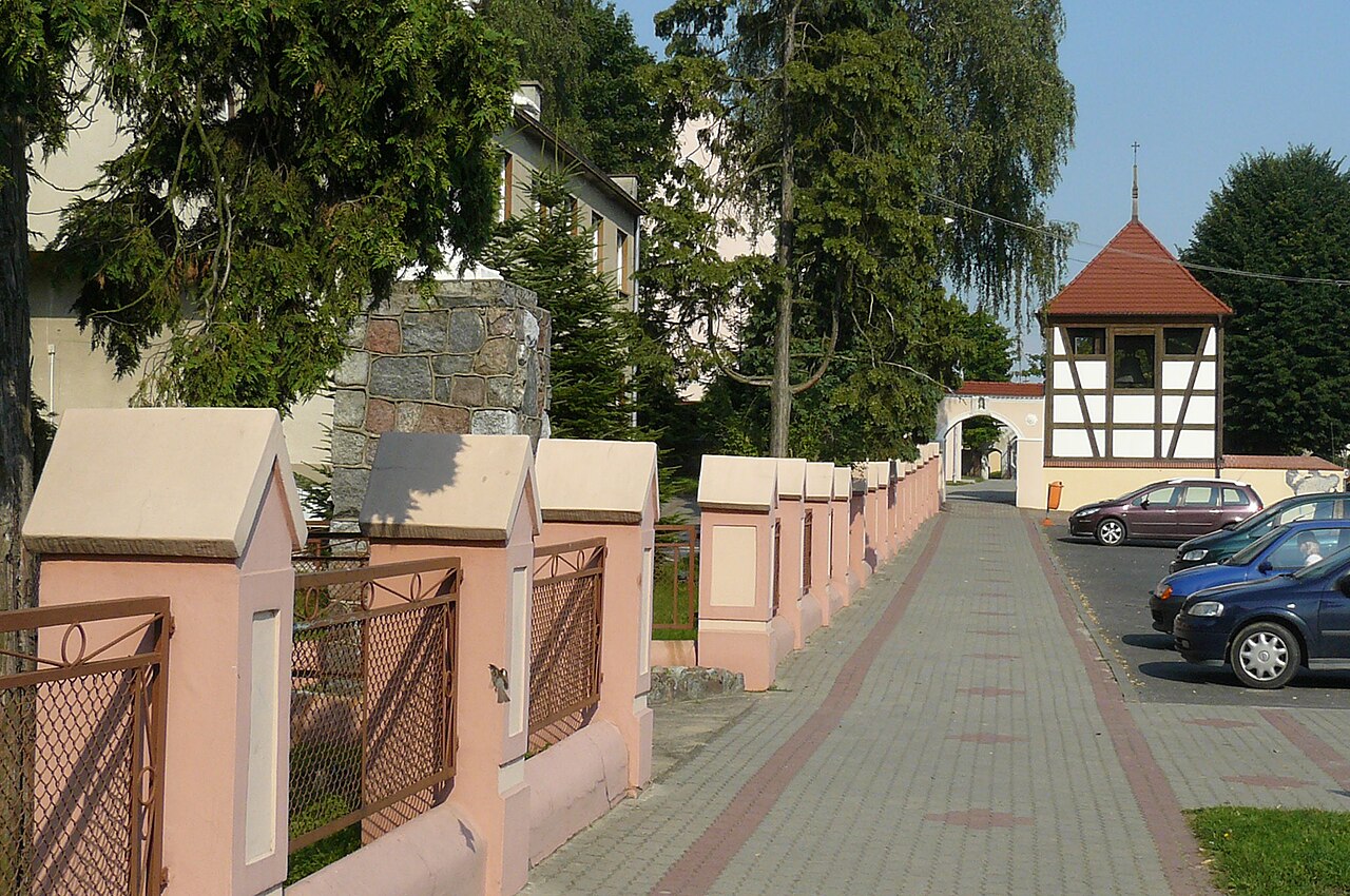 Widok miasta Wysoka