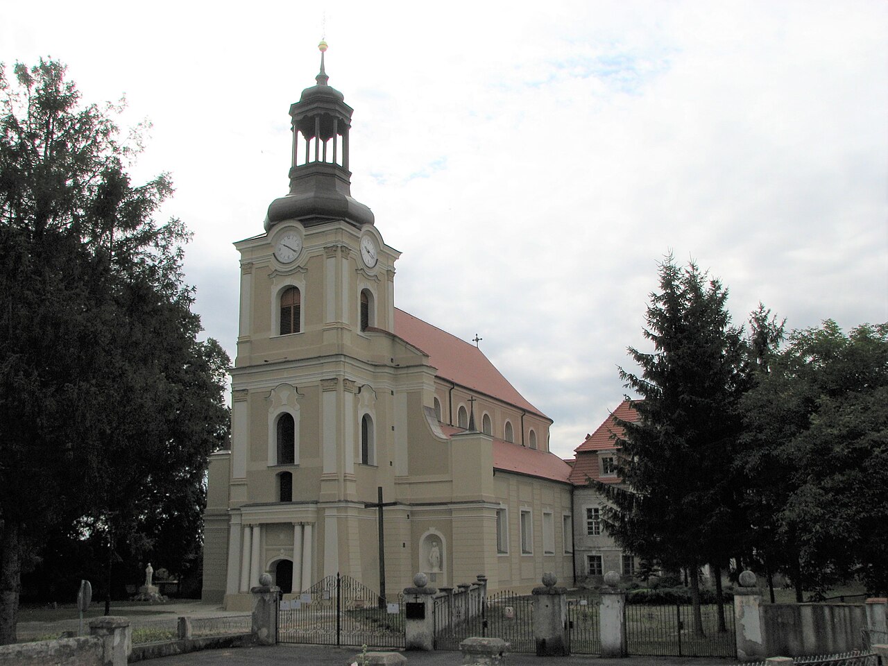 Widok miasta Chocz