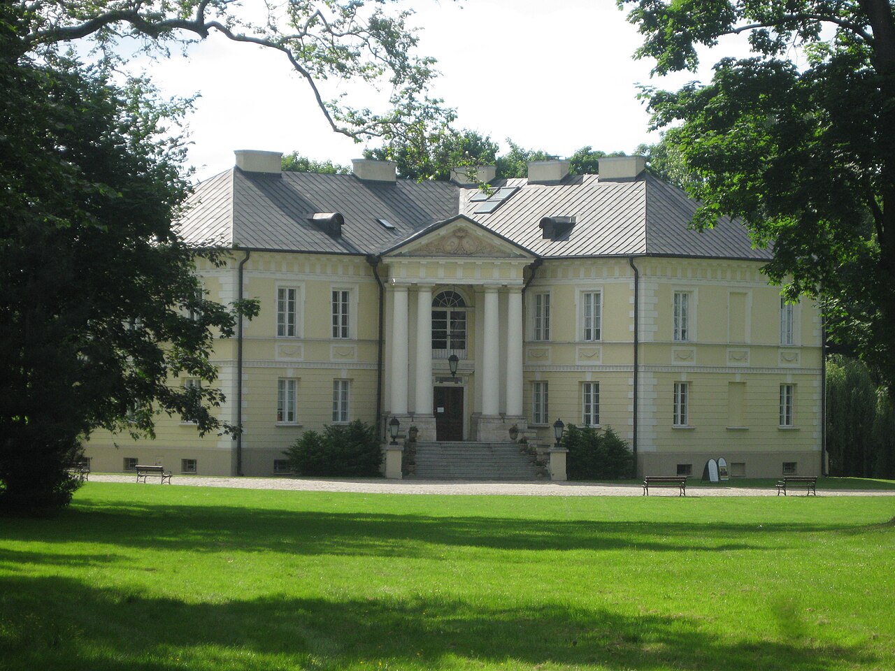 Widok miasta Dobrzyca