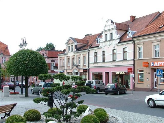 Widok miasta Pleszew