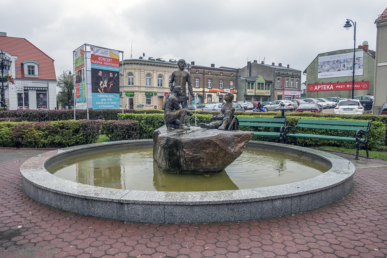 Widok miasta Pobiedziska