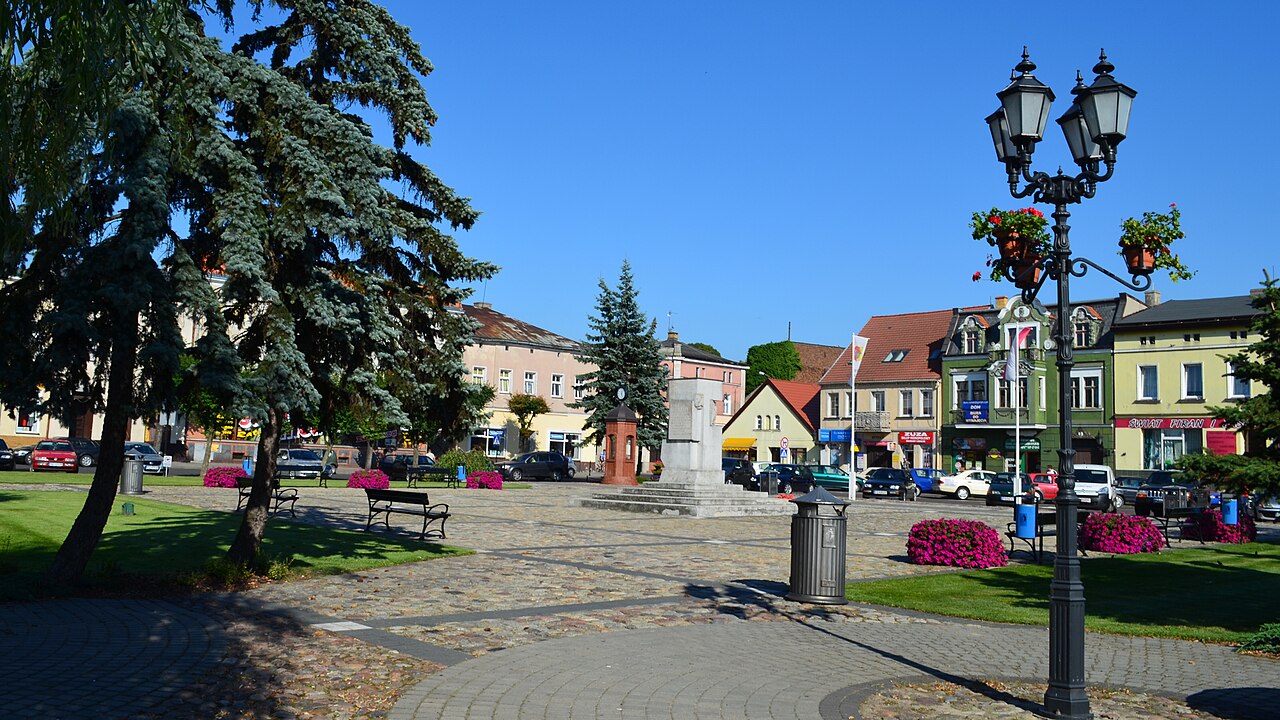Widok miasta Stęszew
