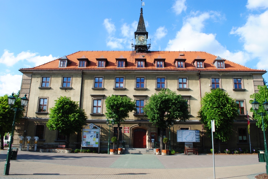 Widok miasta Swarzędz